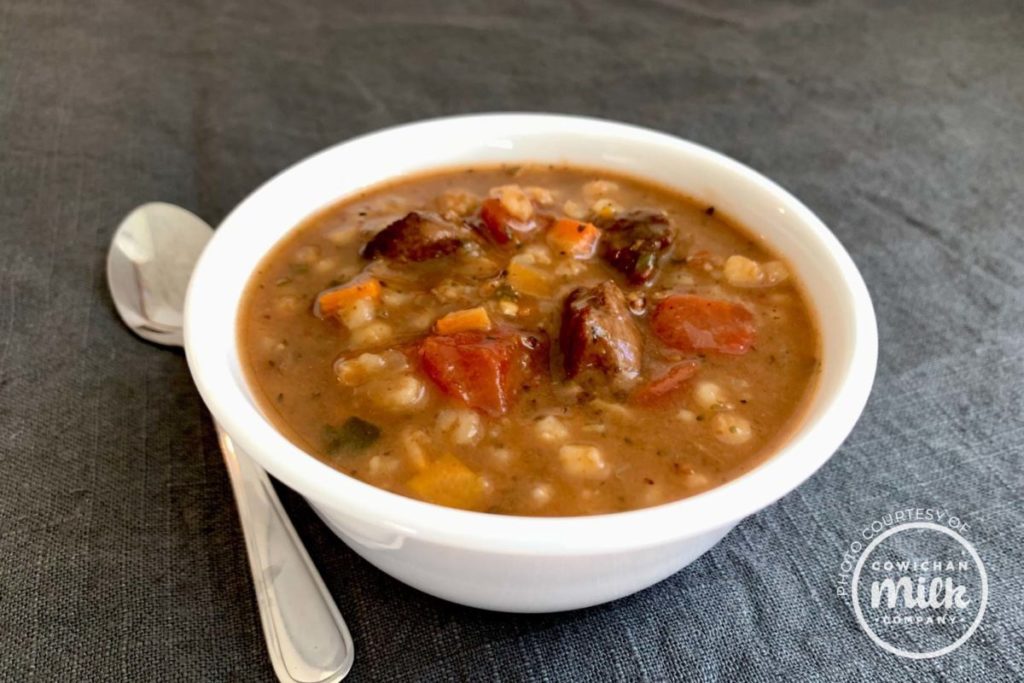 Beef & Barley Soup Ed's Soup Shack